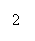 : 2