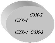 Овал: СЗХ-2
СЗХ-1

СЗХ-4 СЗХ-3
