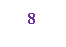 ����: 8