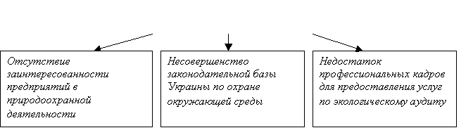 Причины невостребованности услуг экологического аудита в Украине
