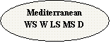 ����: Mediterranean
WS W LS MS D

